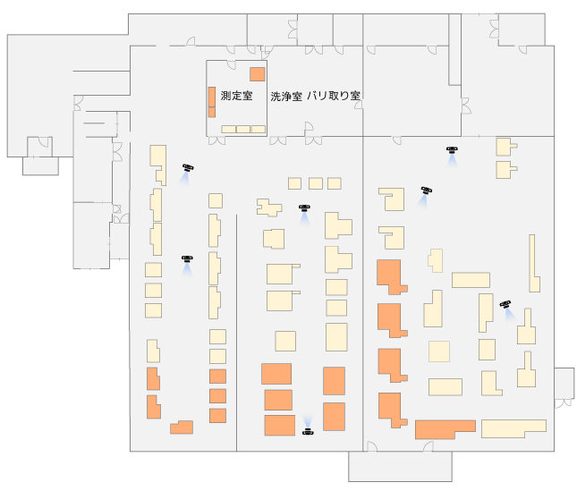 工場配置図